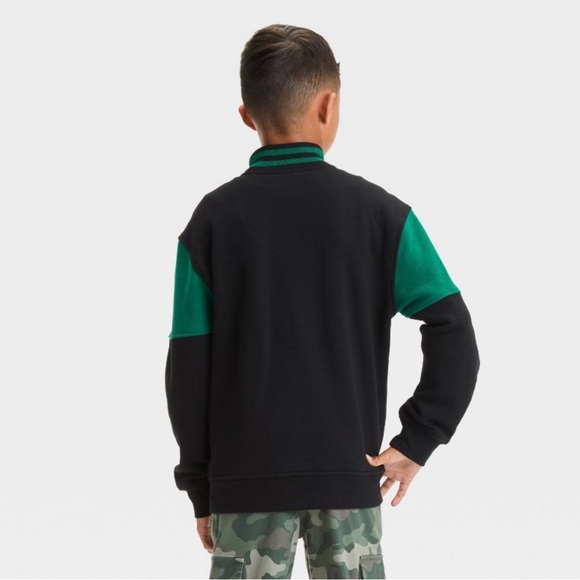 WICKED X PULLOVER SWEATSHIRT - BLACK/GREEN SIZE XS & S (NEW WITH TAGS) - Picture 4 of 5